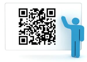 qr code man