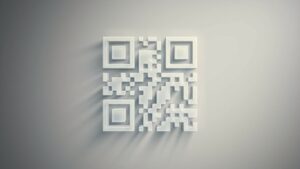 qr code white